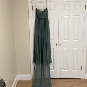 Birdy Grey convertible Grace dress, chiffon fabric, color SEA GLASS